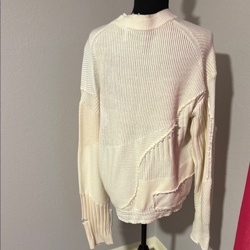 Helmut Lang Cream Women's Sweater size large - Picture 4 of 7